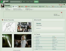 Tablet Screenshot of naunen.deviantart.com