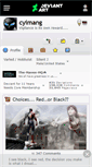Mobile Screenshot of cyimang.deviantart.com