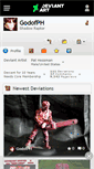 Mobile Screenshot of godofph.deviantart.com