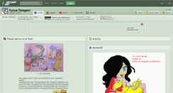 Desktop Screenshot of kyoya-tategami.deviantart.com