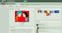 Desktop Screenshot of dragon-ball-latino.deviantart.com