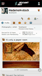 Mobile Screenshot of madamem-stock.deviantart.com