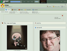 Tablet Screenshot of ec8er.deviantart.com