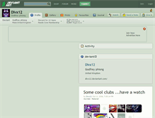 Tablet Screenshot of divx12.deviantart.com
