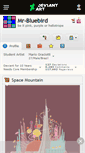 Mobile Screenshot of mr-bluebird.deviantart.com