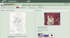 Desktop Screenshot of captainninjapants.deviantart.com