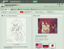 Tablet Screenshot of captainninjapants.deviantart.com
