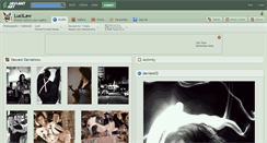 Desktop Screenshot of lucilaw.deviantart.com