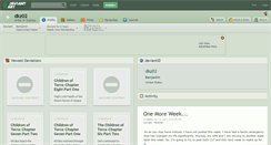 Desktop Screenshot of dkz02.deviantart.com