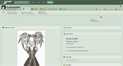 Desktop Screenshot of njacksondmm.deviantart.com