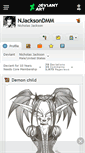 Mobile Screenshot of njacksondmm.deviantart.com
