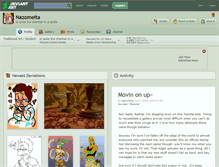 Tablet Screenshot of nazomeita.deviantart.com