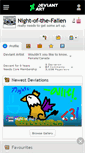 Mobile Screenshot of night-of-the-fallen.deviantart.com