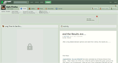 Desktop Screenshot of dark-firefox.deviantart.com