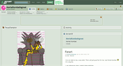 Desktop Screenshot of mortalkombatisgreat.deviantart.com
