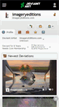 Mobile Screenshot of imageryeditions.deviantart.com