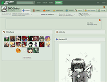 Tablet Screenshot of em0-shino.deviantart.com