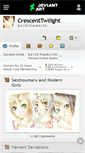 Mobile Screenshot of crescenttwilight.deviantart.com
