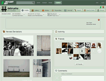 Tablet Screenshot of debruehe.deviantart.com