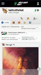 Mobile Screenshot of kalicothekat.deviantart.com