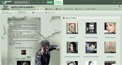 Desktop Screenshot of movie-star-glamour.deviantart.com