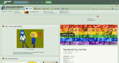 Desktop Screenshot of idontlikecoffee22.deviantart.com