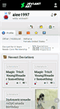 Mobile Screenshot of alee1997.deviantart.com