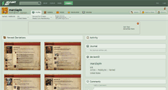 Desktop Screenshot of marzlapin.deviantart.com