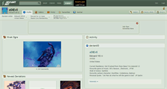 Desktop Screenshot of edievil.deviantart.com