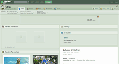 Desktop Screenshot of dirin.deviantart.com