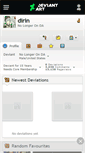 Mobile Screenshot of dirin.deviantart.com