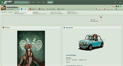 Desktop Screenshot of momofukuu.deviantart.com