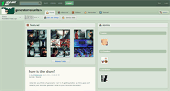 Desktop Screenshot of generatorrexunite.deviantart.com