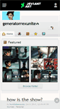Mobile Screenshot of generatorrexunite.deviantart.com