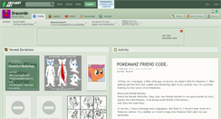 Desktop Screenshot of dracondo.deviantart.com