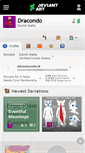 Mobile Screenshot of dracondo.deviantart.com