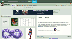 Desktop Screenshot of anekamaru.deviantart.com
