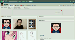 Desktop Screenshot of kzuma.deviantart.com