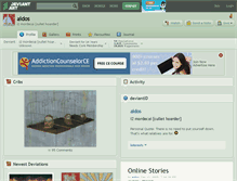 Tablet Screenshot of aidos.deviantart.com