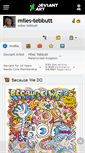 Mobile Screenshot of miles-tebbutt.deviantart.com