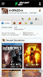 Mobile Screenshot of o-opazo-o.deviantart.com