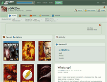 Tablet Screenshot of o-opazo-o.deviantart.com