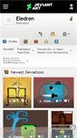 Mobile Screenshot of eledren.deviantart.com
