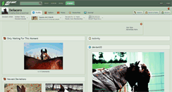 Desktop Screenshot of dellacero.deviantart.com