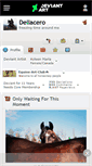 Mobile Screenshot of dellacero.deviantart.com