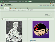 Tablet Screenshot of darthteken.deviantart.com