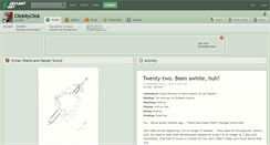 Desktop Screenshot of clickityclick.deviantart.com