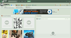 Desktop Screenshot of kinggainer.deviantart.com