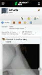 Mobile Screenshot of kdnaria.deviantart.com