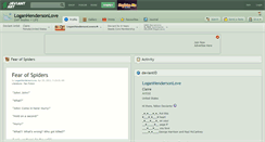 Desktop Screenshot of loganhendersonlove.deviantart.com